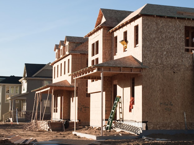 Cantiere della nuova casa.