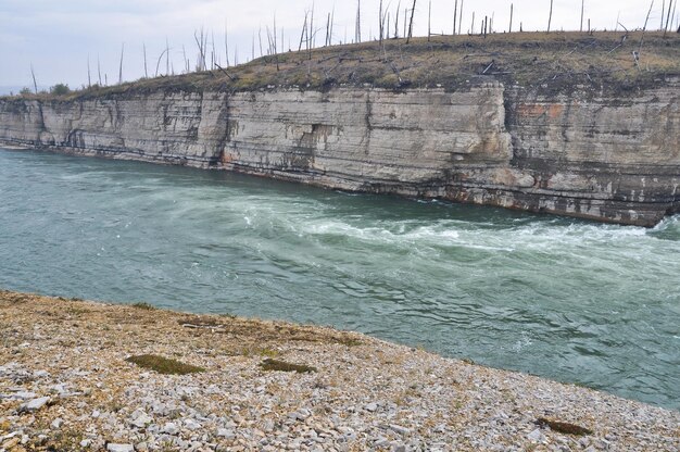 Canyon a nord del fiume