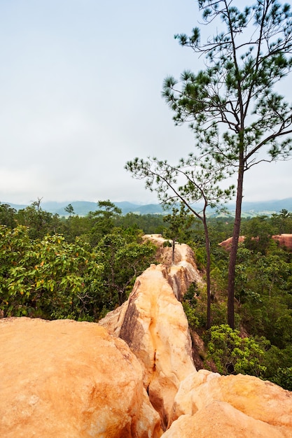 Canyon a Pai, provincia di Mae Hong Son, nel nord della Thailandia