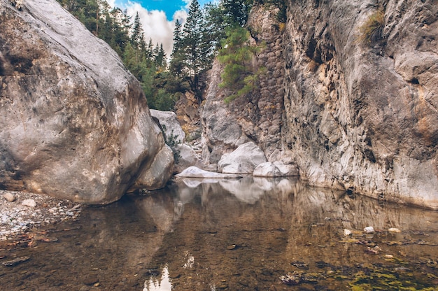 canyon bello in montagna