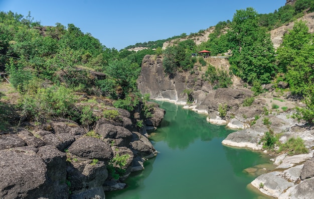 Canyon del fiume Venetikos, in Grecia