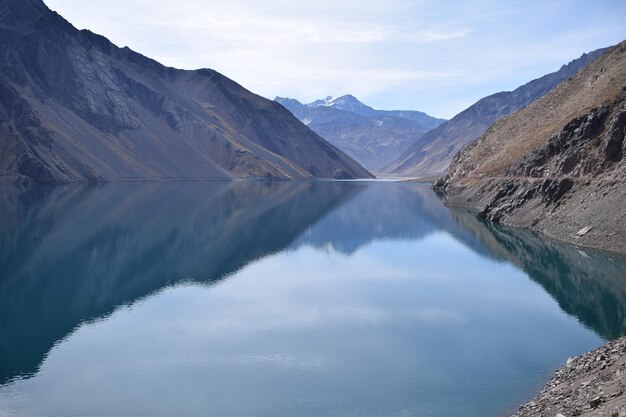 Canyon del maipo in Cile