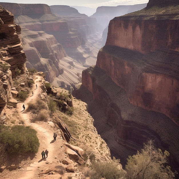 canyon dell'antilope con la luce del sole che splende