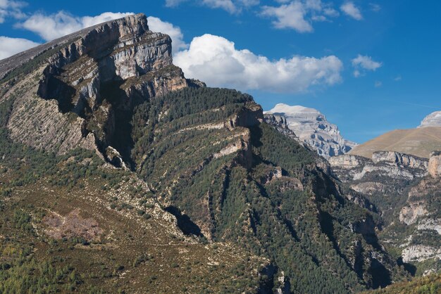 Canyon di Anisclo a Huesca, Pirenei dell&#39;Aragona, Spagna.