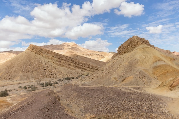 Canyon di Shkhoret nel deserto di Arava Israele