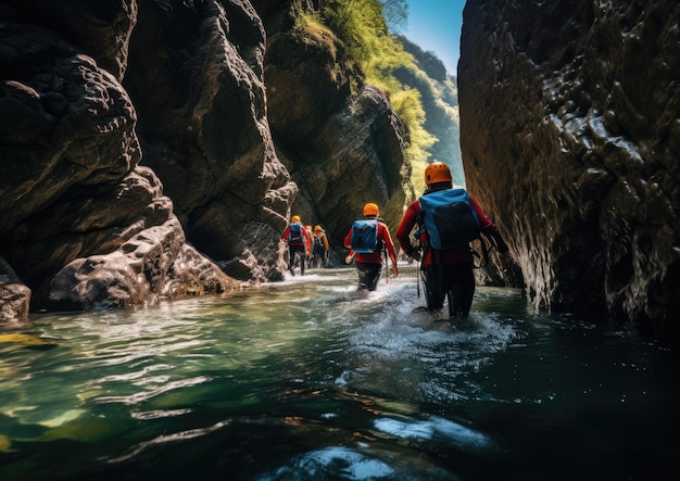 CANYONING