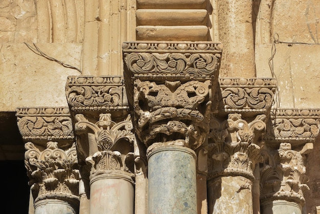 Capitelli delle colonne della Chiesa del Santo Sepolcro a Gerusalemme