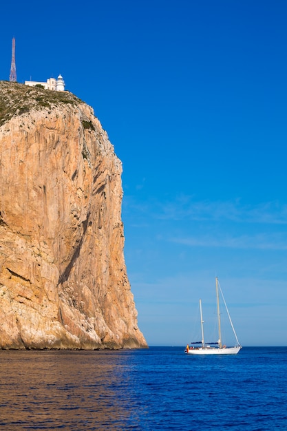 Capo di Cabo de San Antonio in Javea Denia in Spagna