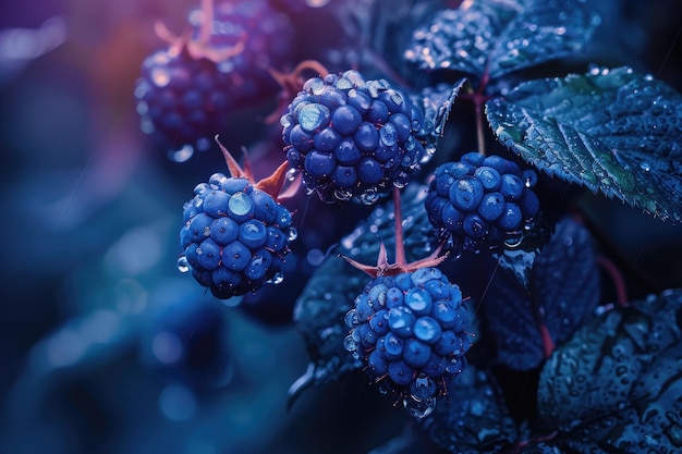 Capolavoro del design Foto d'arte pubblicità alimentare bellissima geometria del gusto minimalismo bacche selvatiche