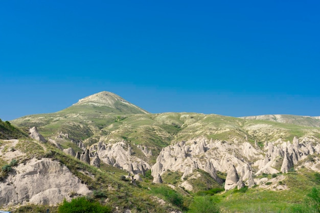 Cappadocia Cave city Uchhisar Paesaggi della Cappadocia Turchia