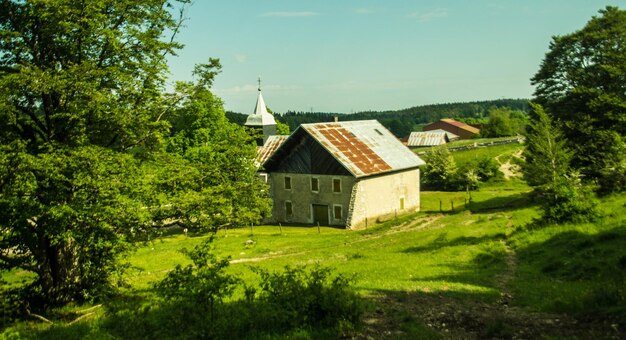 cappella di Retord nell'altopiano di Retord in Ain in Francia