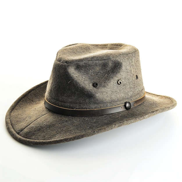 Cappello da cowboy isolato su uno sfondo bianco
