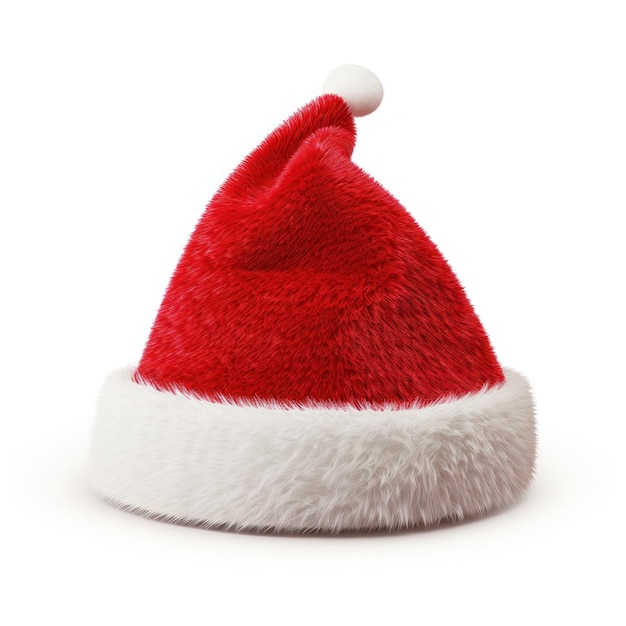 Cappello di Babbo Natale isolato