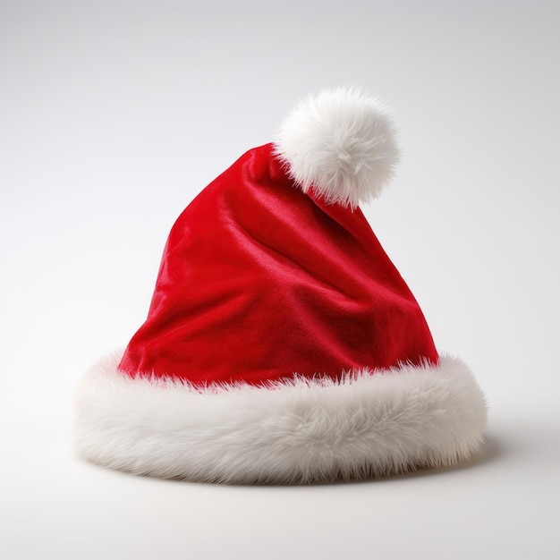 Cappello di Babbo Natale isolato