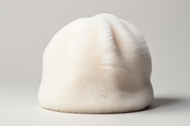 Cappello di lana invernale isolato su sfondo bianco