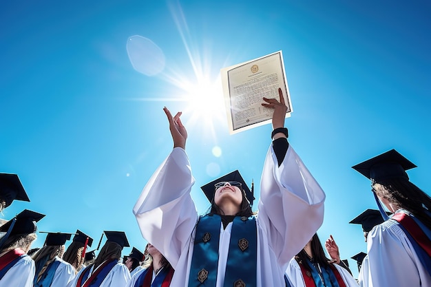 Cappello di laurea di dottorato