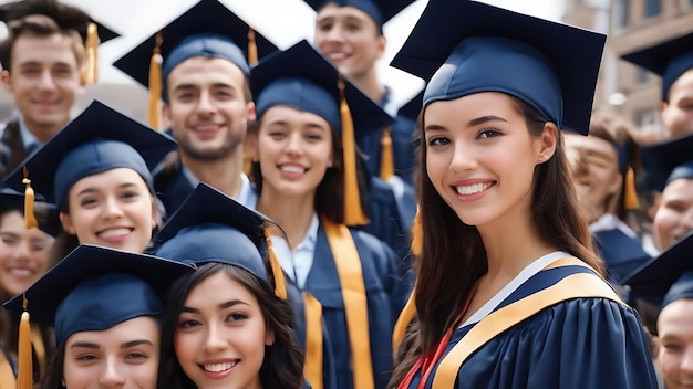 Cappello di laurea per studenti universitari