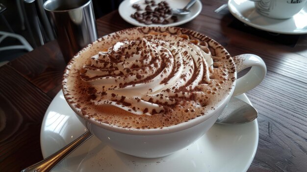 Cappuccino mattutino IA generativa