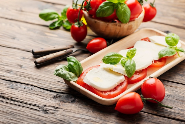 Caprese italiana tradizionale