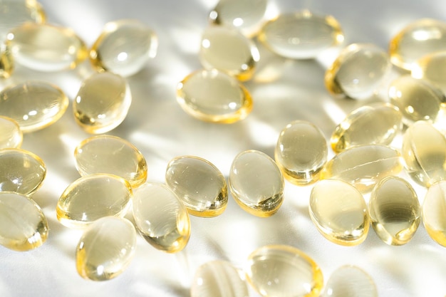 Capsule di olio di pesce Omega 3 vitamina D