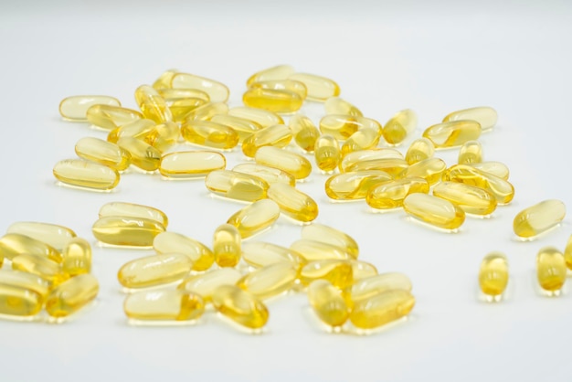 Capsule di olio di pesce Omega 3.