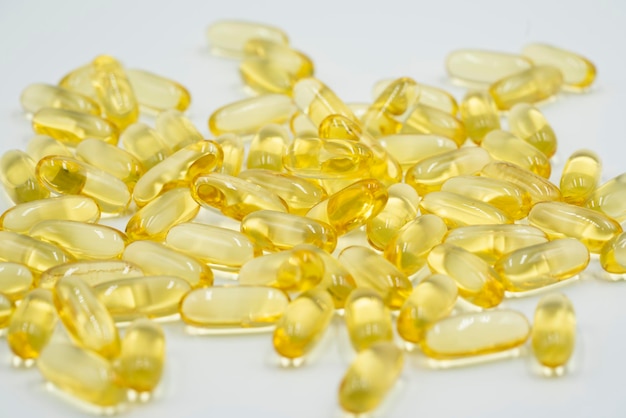 Capsule di olio di pesce Omega 3.