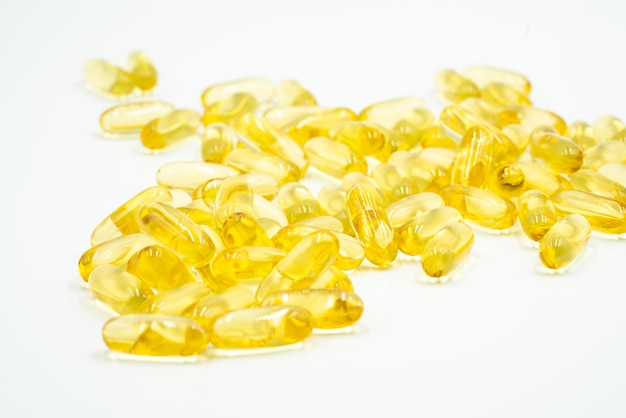 Capsule di olio di pesce Omega 3.