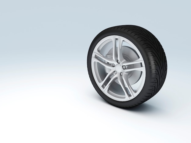 Car Wheel. Concept design