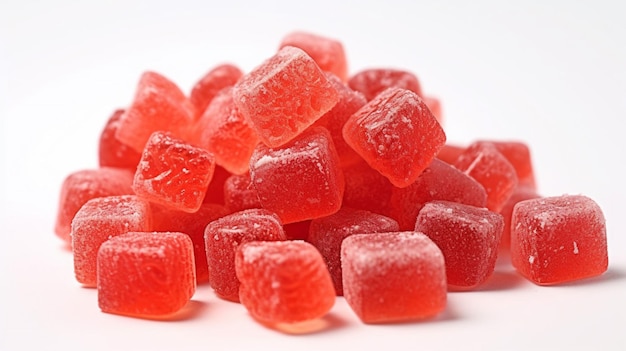 Caramella dura al gusto di fragola