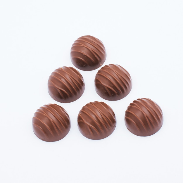 Caramelle Al Cioccolato Isolato