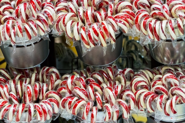 Caramelle dure gourmet per le vacanze di Natale.