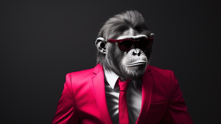 Foto carattere animale antropomorfo
