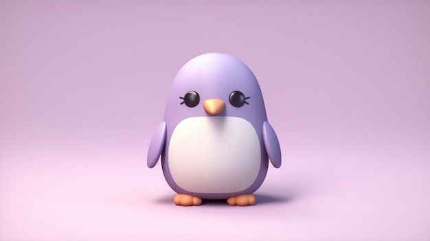 Carattere pinguino