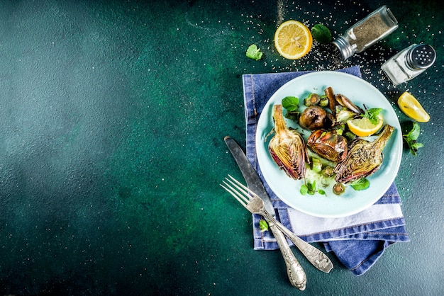 Carciofi cotti al forno