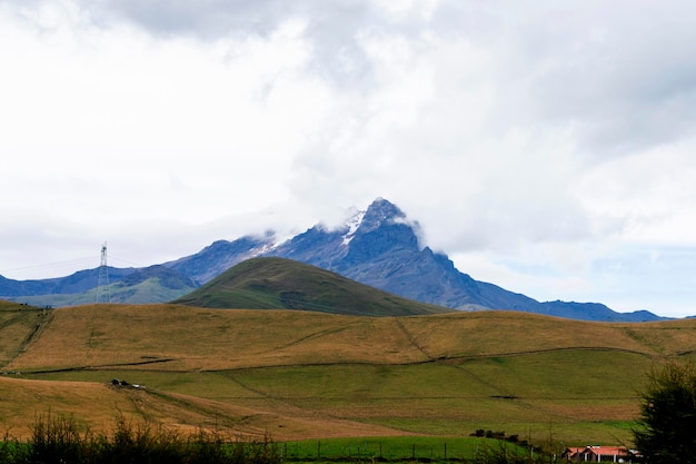 carihuairazo vulcano ande montagne ecuador