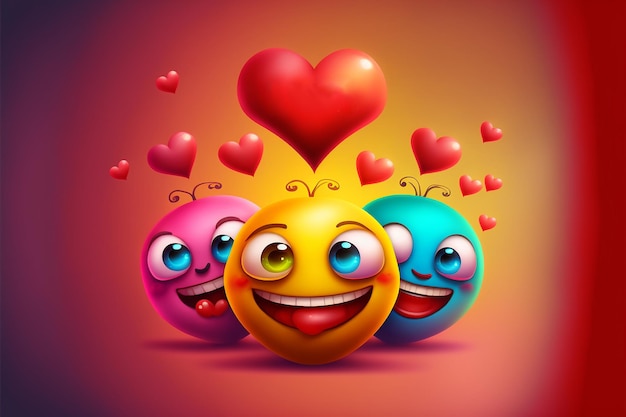 Carino amore emoji carino San Valentino