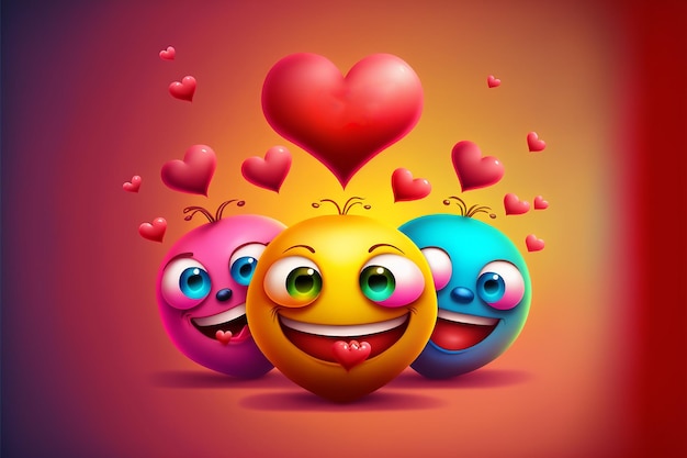 Carino amore emoji carino San Valentino