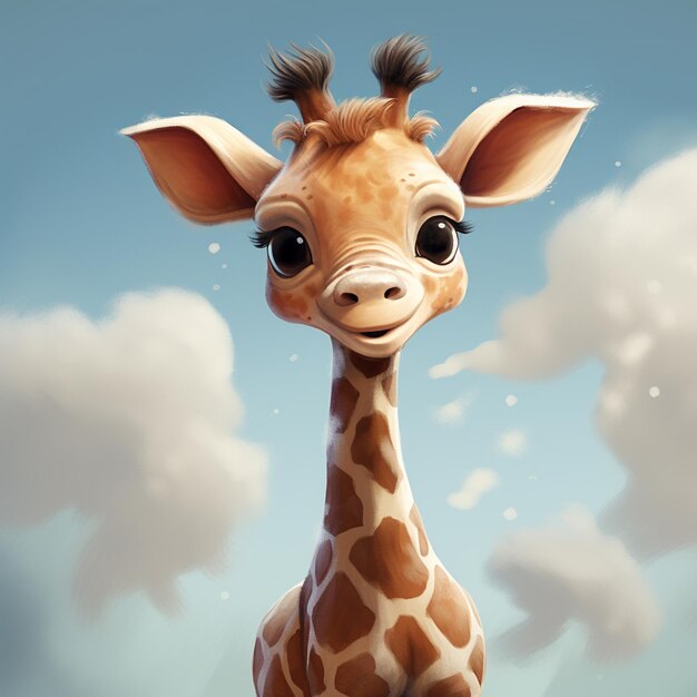 Carino, giraffa