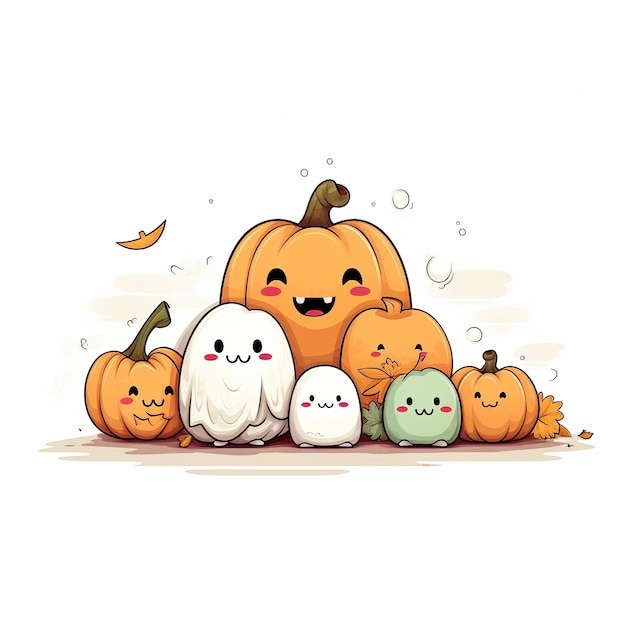 carino halloween minimalista