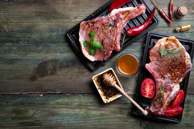 Carne cruda, bistecca di manzo