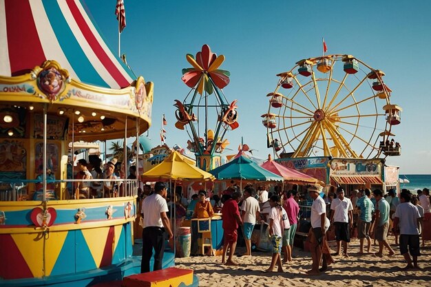 Carnevale sulla spiaggia