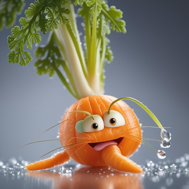 carota carina miki asai macrofotografia da vicino iper dettagliata trend su artstation sharp 5109