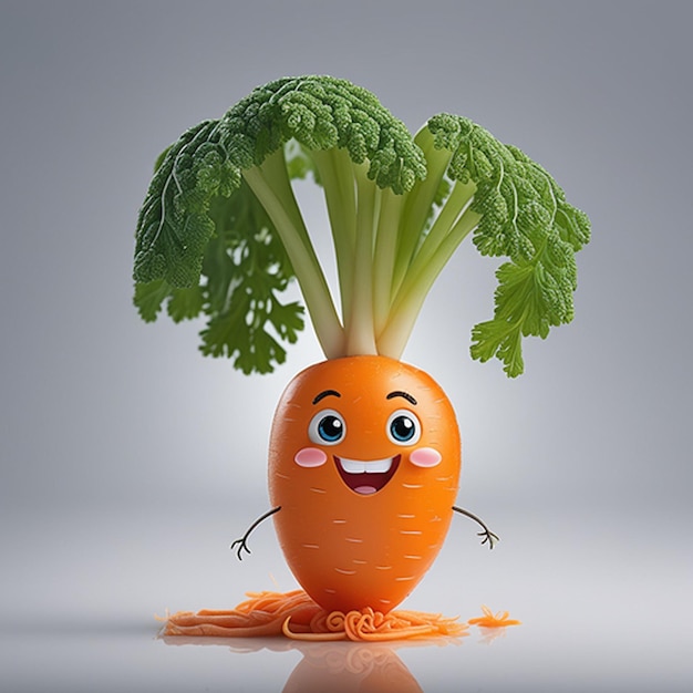 carota carina miki asai macrofotografia primo piano iper dettagliato trend su artstation sharp 514