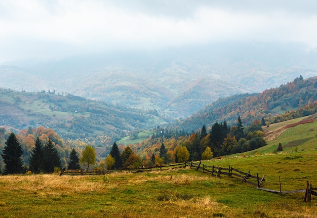 Carpazi d'autunno Ucraina