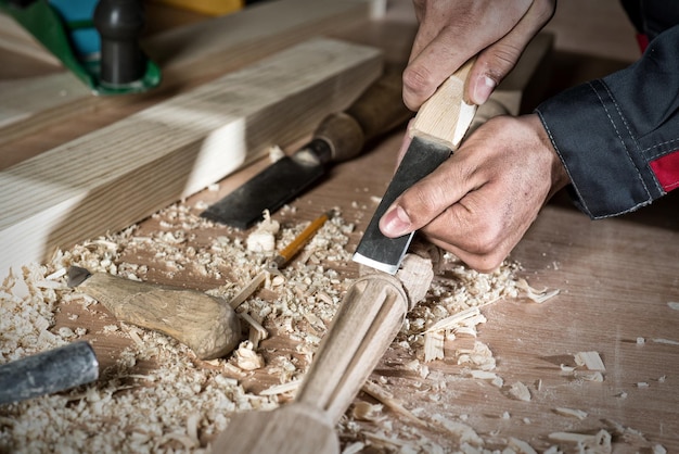 Carpenter al lavoro