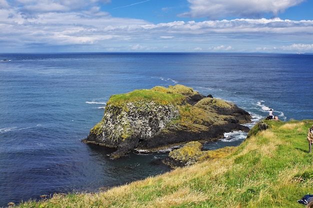 Carrick a Rede Rope Bridge, Irlanda del Nord, Regno Unito