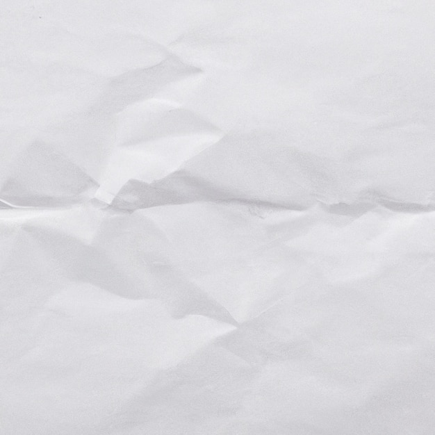 Carta bianca stropicciata texture di carta bianca