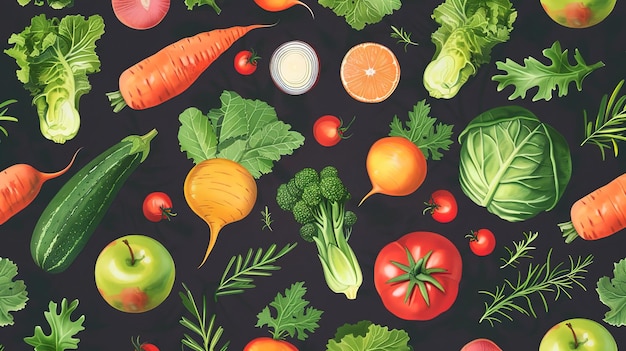carta da parati a disegno vegetale