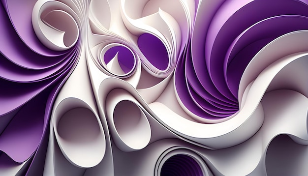 Carta da parati a trama colorata viola e bianca, sfondo astratto