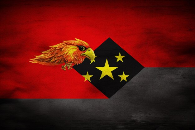 Carta da parati bandiera di Timor Est
